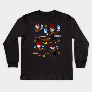 Kyle The Conjurer x4 Kids Long Sleeve T-Shirt